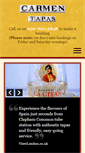 Mobile Screenshot of carmenbardetapas.com